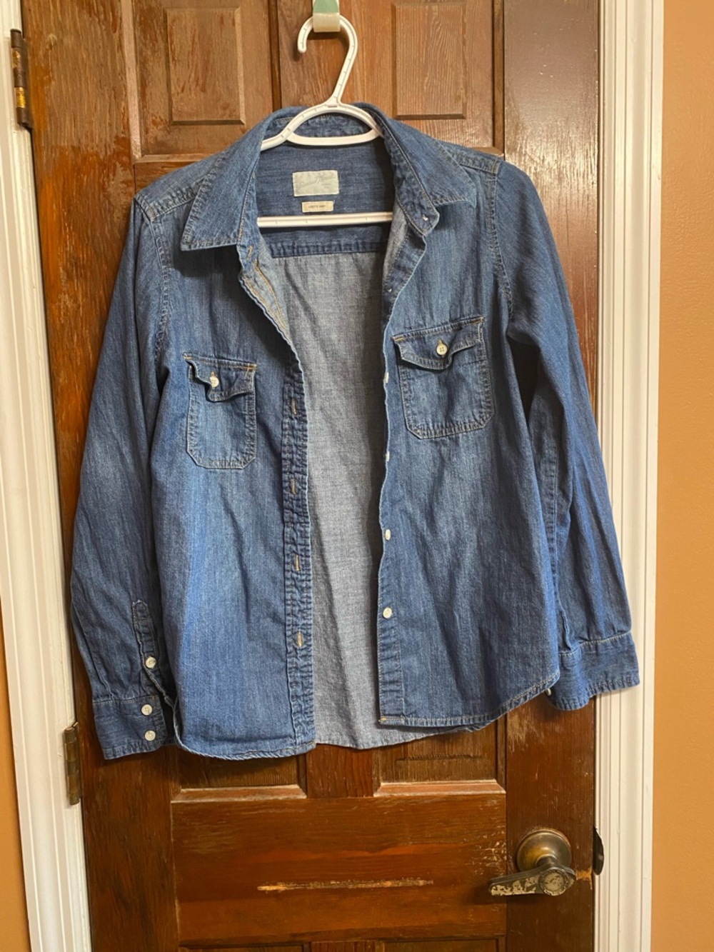 Universal Thread Blue Denim Labette Shirt